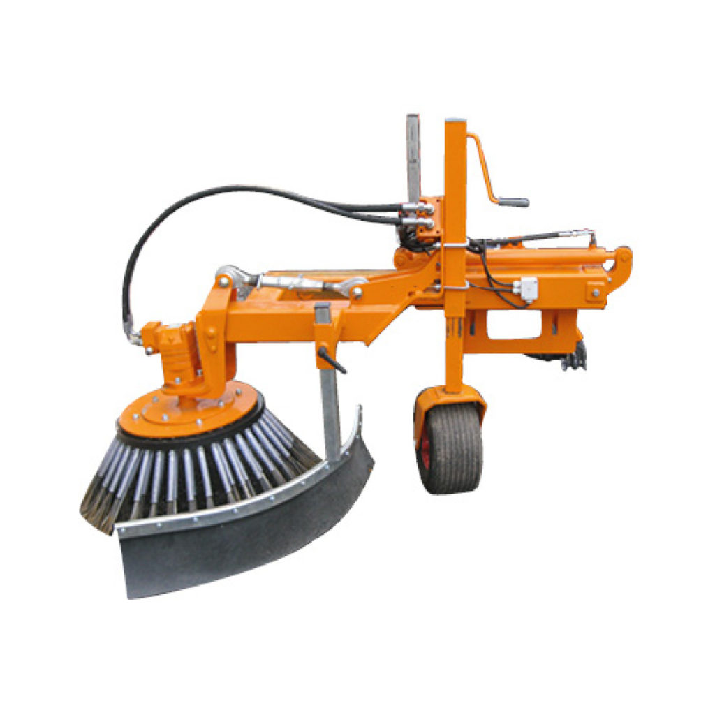 Désherbeuse KM 20T et KM 20TS avec déport hydraulique sur la droite